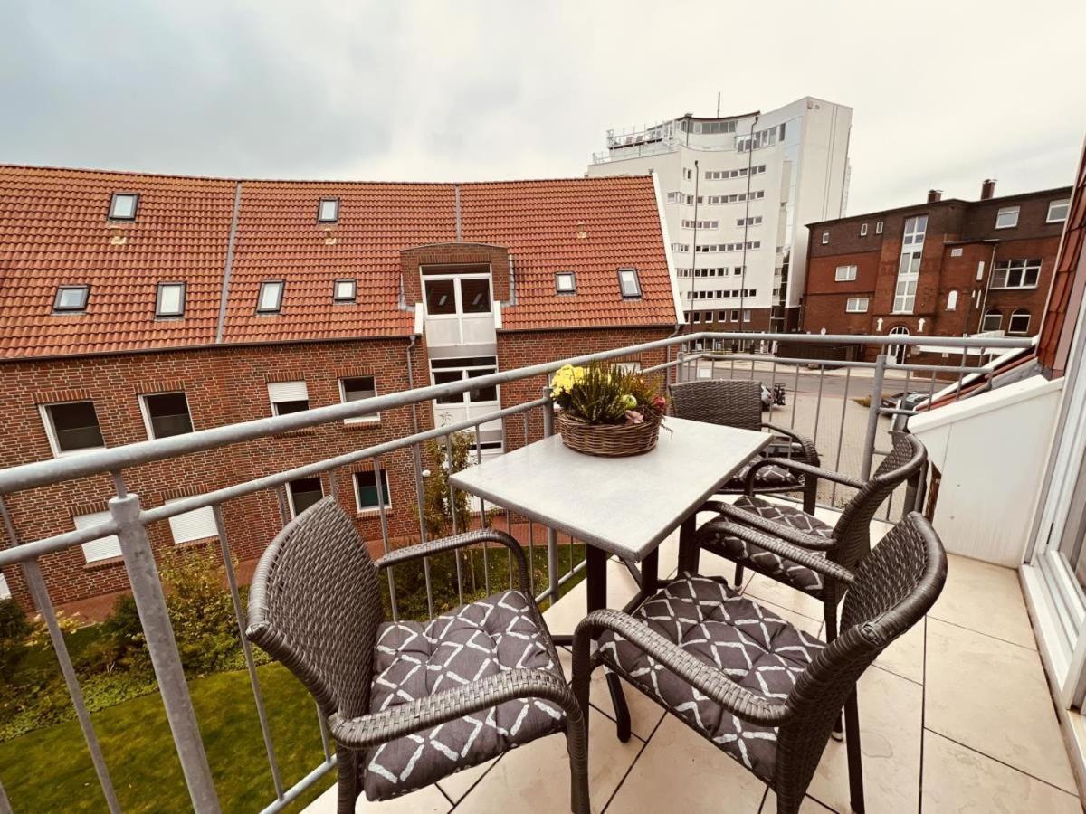 Ferienwohnung Hafenblick - Wunderbare Erholung Am Hafen Norddeich  Exteriér fotografie